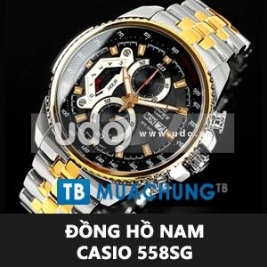 Đồng hồ cao cấp chính hãng Casio cho nam 558 SG